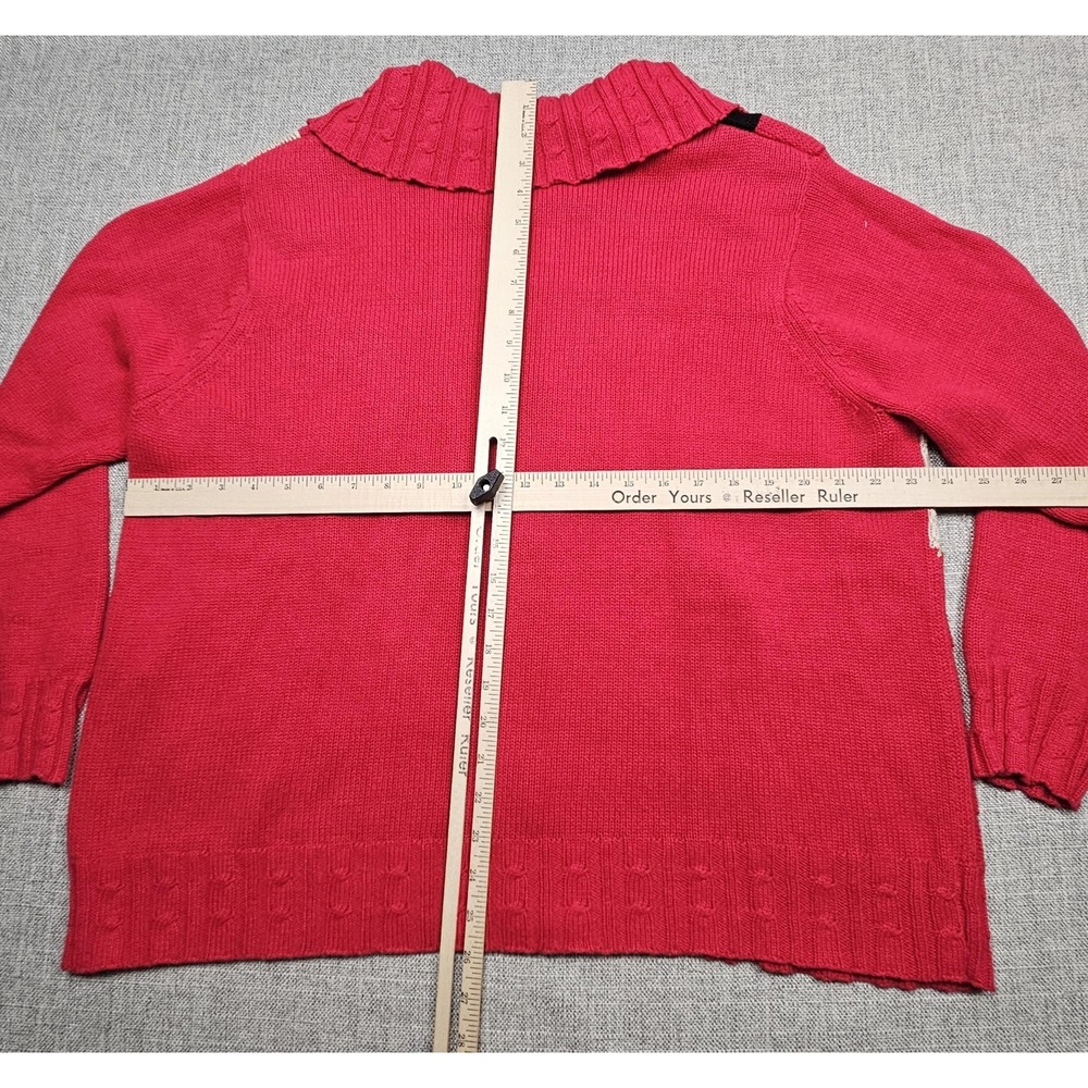 Heirloom Collectibles Sweater Womens 1X Zip Up Embroidered Holiday Christmas - Picture 6 of 9